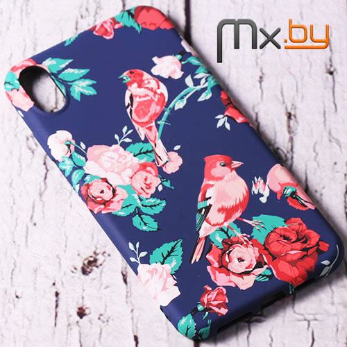 Чехол для iPhone Xs Max накладка (бампер) силиконовый Luxo Flowers Pion  