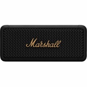 Портативная акустика Marshall EMBERTON Bluetooth 1005696 (Черный/Латунь) - фото