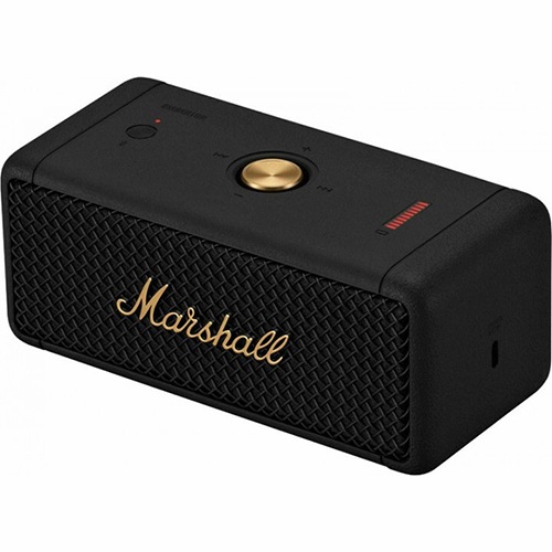 Портативная акустика Marshall EMBERTON Bluetooth 1005696 (Черный/Латунь) - фото3