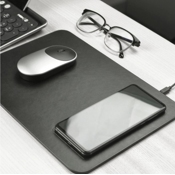 Коврик для мыши Xiaomi MIIIW Wireless Charging Mouse Pad с беспроводной зарядкой - фото
