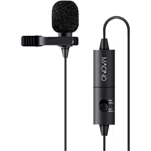 Микрофон петличка Maono AU-100 (Черный) 