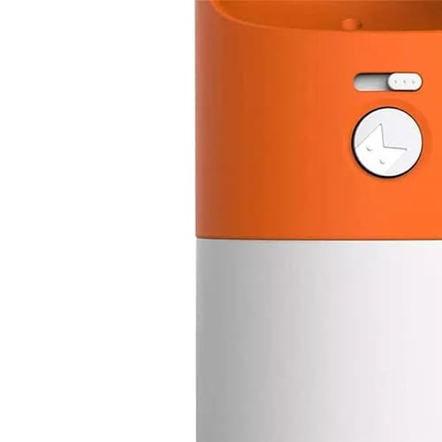 Поилка для собак Xiaomi Moestar Rocket Pet Cup (230 мл) Оранжевый - фото3