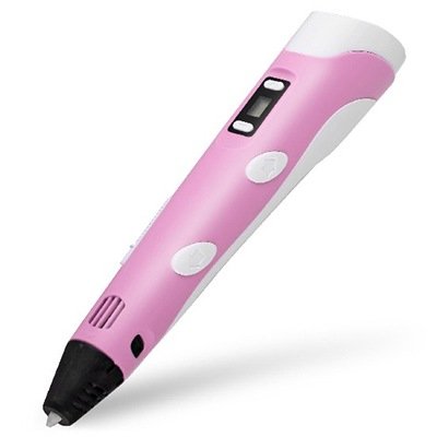 3D-ручка Myriwell RP-100B с LCD дисплеем (розовая)