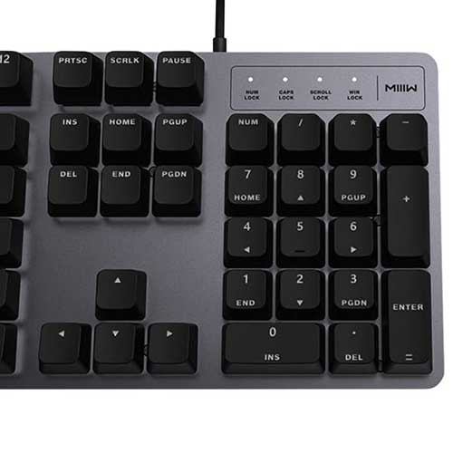 Комплект клавиатура и мышь Xiaomi MIIW Gaming MWGM01 (Черный) - фото6