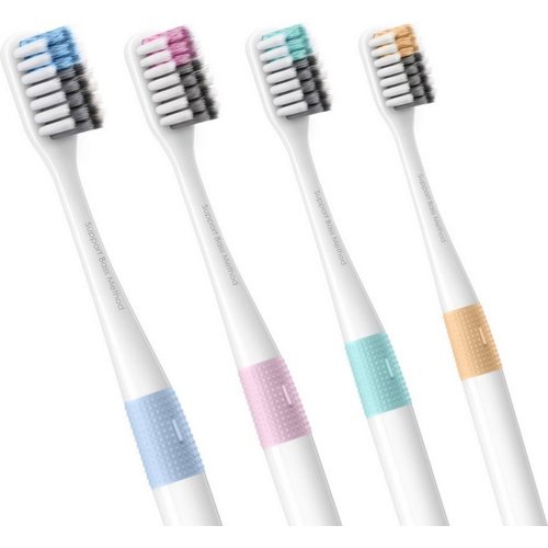 Набор зубных щеток DOCTOR·B Colors 4 шт.
