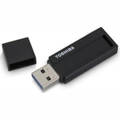 USB Флеш 64GB Toshiba TransMemory (Черный)  - фото