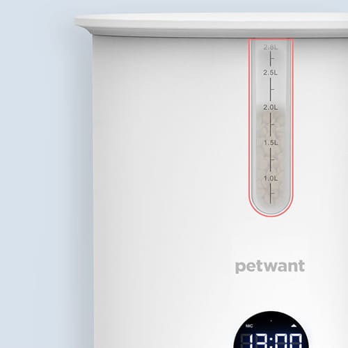 Автоматическая кормушка для животных Petwant F3-Wifi  (Белый)