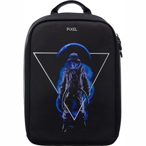 Рюкзак с LED-дисплеем Pixel Bag Max V 2.0 Black Moon (Черный)  - фото2