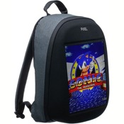 Рюкзак с LED-дисплеем Pixel Bag One V 2.0 Grafit (Серый) - фото
