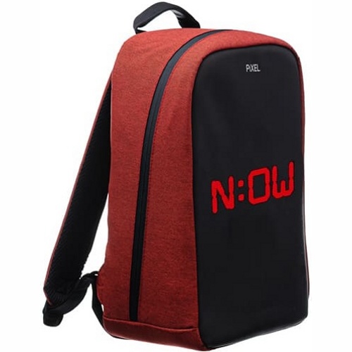 Рюкзак с LED-дисплеем Pixel Bag Plus V 2.0 Red Line (Красный)  - фото