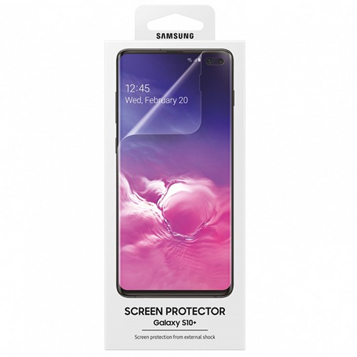 Защитная пленка Samsung для Galaxy  S10+ (комплект 2 штуки)