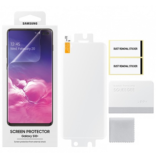 Защитная пленка Samsung для Galaxy  S10+ (комплект 2 штуки)