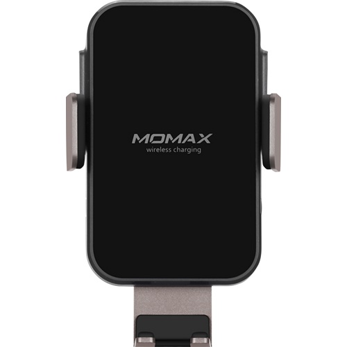 Автодержатель Momax Q.Mount Smart Car Mount с функцией беспроводной зарядки (CM11DH) Черный