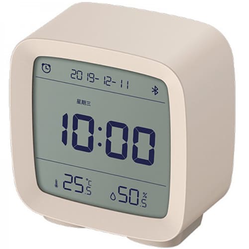 Умный будильник Xiaomi Qingping Bluetooth Alarm Clock (Серый) - фото