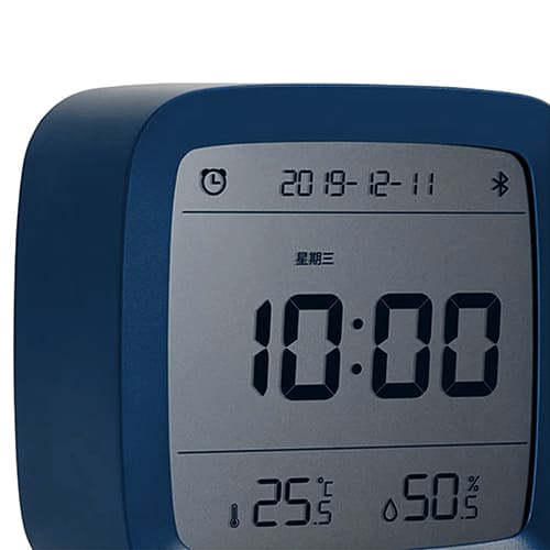 Умный будильник Xiaomi Qingping Bluetooth Alarm Clock (Синий) - фото3