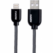 USB кабель Remax Quick Charge & Data Lightning с функцией быстрой зарядки, длина 1,0 метр (Черный) - фото