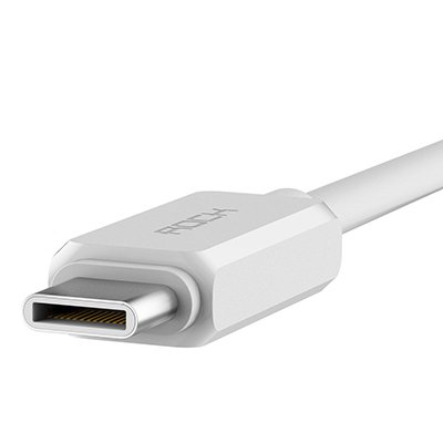 USB кабель Lightnin Rock USB Type-C для зарядки и синхронизации белый (RCB0414)