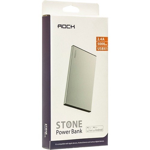 Аккумулятор внешний Rock Stone Power Bank RMP0302 rose gold (5000mAh)