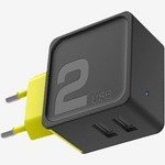 Зарядное устройство Rock Sugar Travel Charger на 2 USB выхода 2.4A (RWC0239) черное - фото