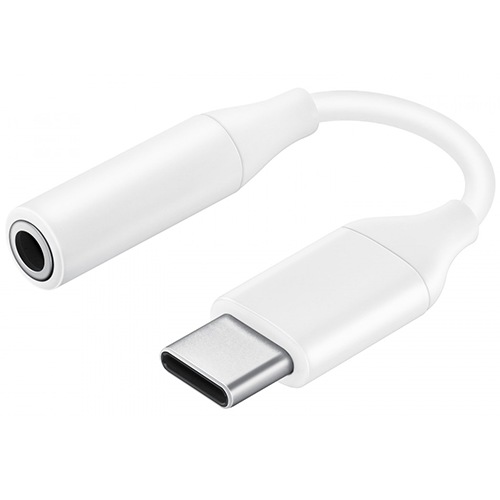 Переходник для наушников Samsung USB Type-C для наушников 3.5 мм (Белый)    