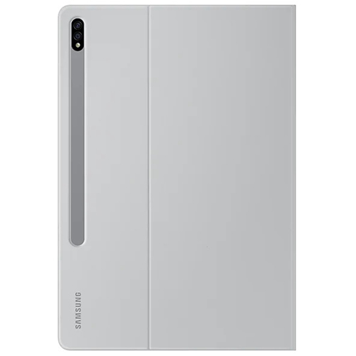 Чехол для Samsung Galaxy Tab S7+ Book Cover (Светло-серый) 
