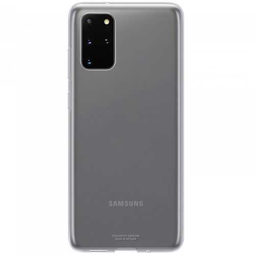 Чехол для Galaxy S20+ накладка (бампер) Samsung Clear Cover прозрачный