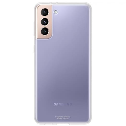 Чехол для Galaxy S21+ накладка (бампер) Samsung Clear Cover прозрачный