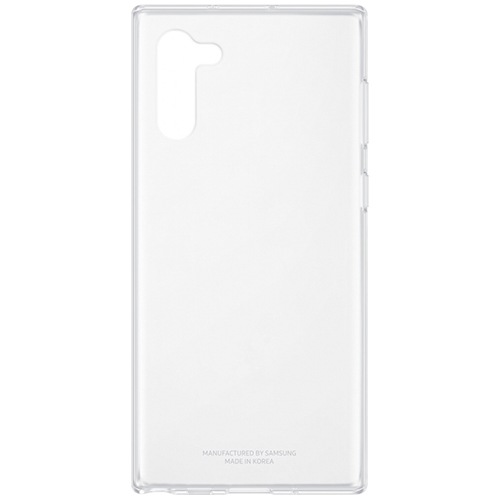 Чехол для Galaxy Note 10  накладка (бампер) Samsung Clear Cover прозрачный