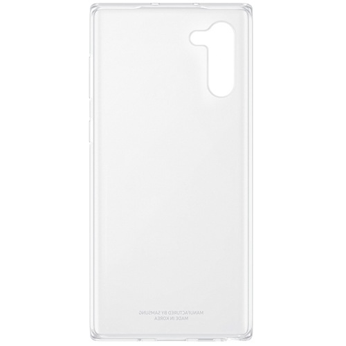Чехол для Galaxy Note 10  накладка (бампер) Samsung Clear Cover прозрачный