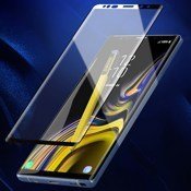 Защитное стекло на экран для Samsung Galaxy Note 9 3D 100% клеющая основа - фото