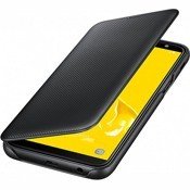 Чeхол для Galaxy J6 2018 Samsung Flip Wallet Cover (EF-WJ600CBEGRU) черный - фото