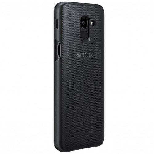 Чeхол для Galaxy J6 2018 Samsung Flip Wallet Cover (EF-WJ600CBEGRU) черный  