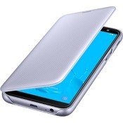 Чeхол для Galaxy J6 2018 Samsung Flip Wallet Cover (EF-WJ600CEEGRU) пурпурный - фото