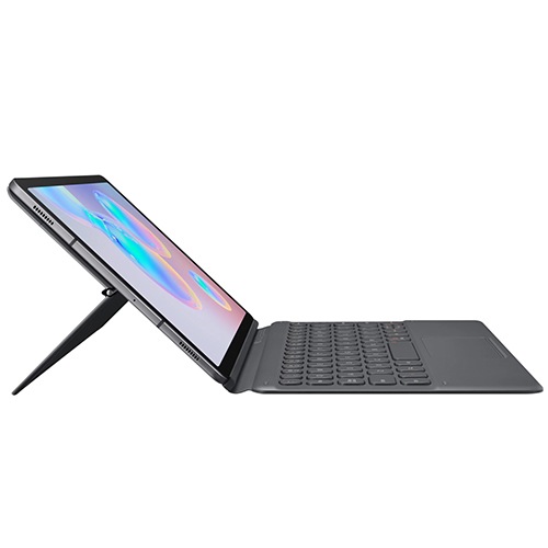 Чехол-клавиатура для Samsung Galaxy Tab S6 Keyboard Cover RU (Темно-серый)
