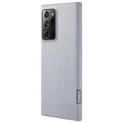 Чехол для Galaxy Note 20 Ultra накладка (бампер) Samsung Kvadrat Cover серый - фото