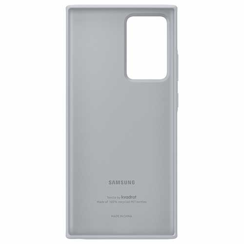 Чехол для Galaxy Note 20 Ultra накладка (бампер) Samsung Kvadrat Cover серый 