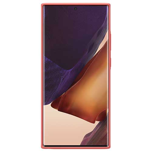 Чехол для Galaxy Note 20 Ultra накладка (бампер) Samsung Kvadrat Cover красный 