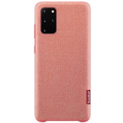 Чехол для Galaxy S20+ накладка (бампер) Samsung Kvadrat Cover красный  - фото