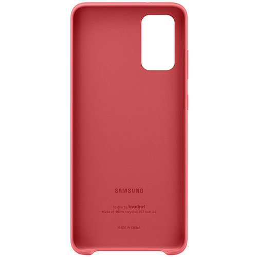 Чехол для Galaxy S20+ накладка (бампер) Samsung Kvadrat Cover красный 
