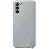 Чехол для Galaxy S21+ накладка (бампер) Samsung Kvadrat Cover мятно-серый - фото