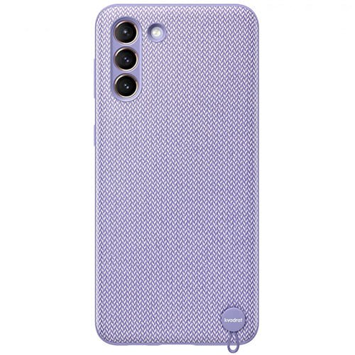 Чехол для Galaxy S21+ накладка (бампер) Samsung Kvadrat Cover фиолетовый