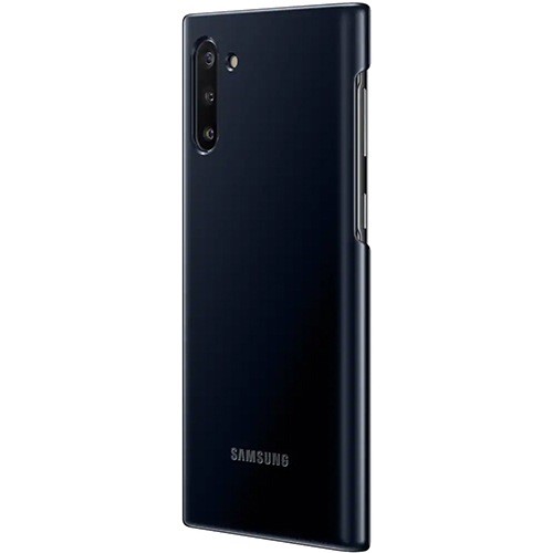 Чехол для Galaxy Note 10 накладка (бампер) Samsung LED Cover черный