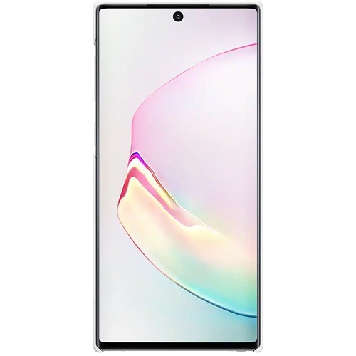 Чехол для Galaxy Note 10 накладка (бампер) Samsung LED Cover белый