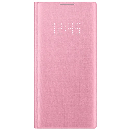 Чехол для Galaxy Note 10 книга Samsung LED View Cover розовый 