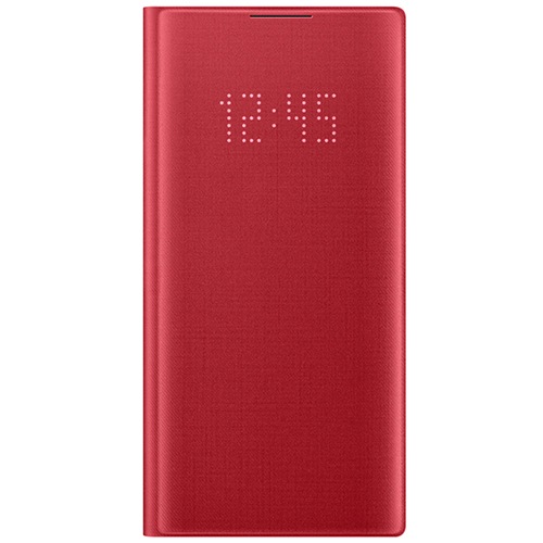 Чехол для Galaxy Note 10 книга Samsung LED View Cover красный 