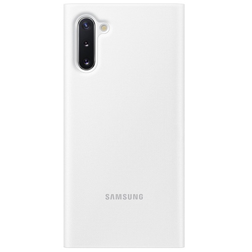Чехол для Galaxy Note 10 книга Samsung LED View Cover белый 