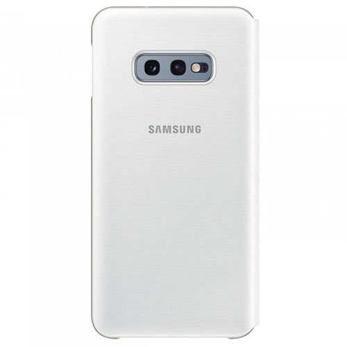 Чехол для Galaxy S10e книга Samsung LED View Cover белый