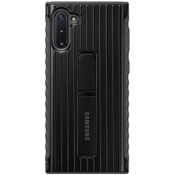 Чехол для Galaxy Note 10 накладка (бампер) Samsung Protective Standing Cover черный - фото