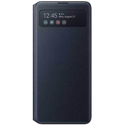 Чехол для Galaxy Note 10 Lite книга Samsung S View Wallet Cover черный 
