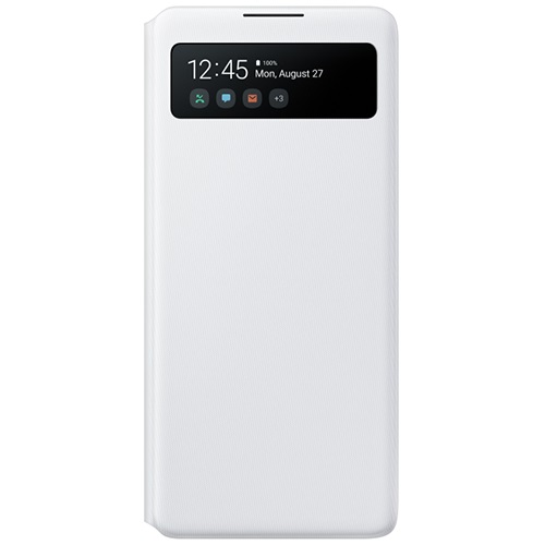 Чехол для Galaxy S10 Lite книга Samsung S View Wallet Cover белый 